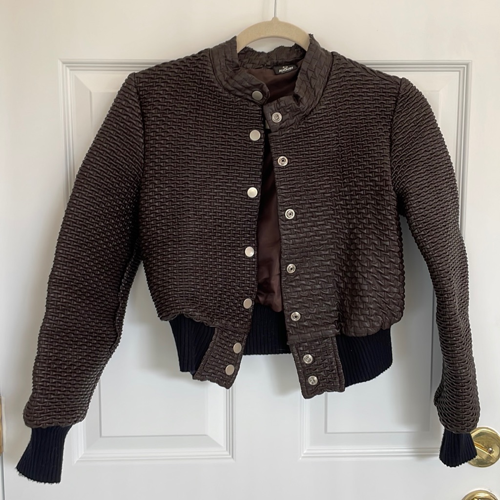 August - Brown Jacket